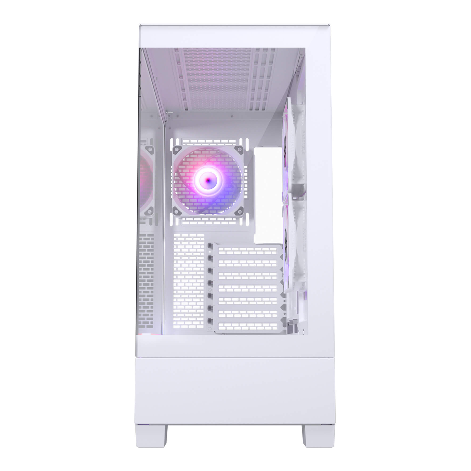 PHANTEKS XT VIEW 中塔 無立柱 全景式 機箱(白色)
