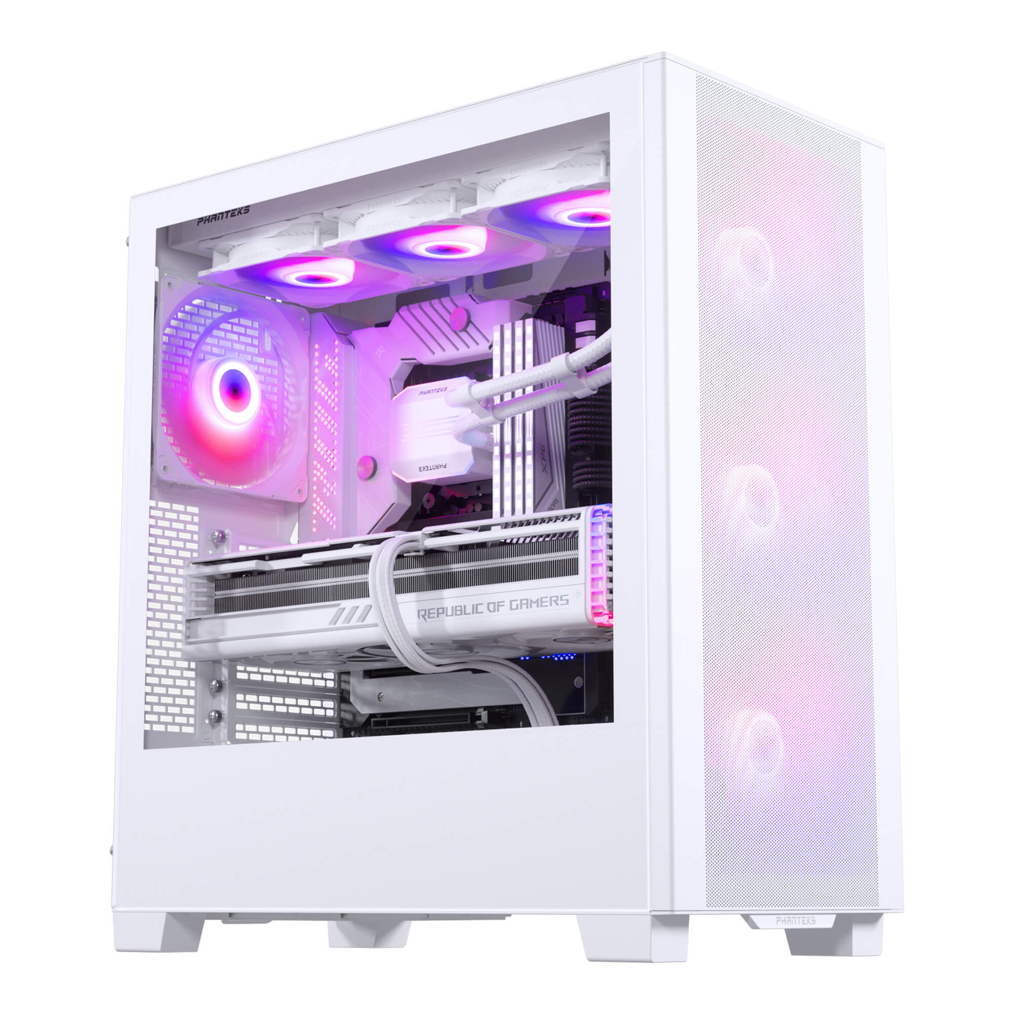 PHANTEKS XT Pro Ultra 中塔式 雙重防塵面板 機箱(白色)