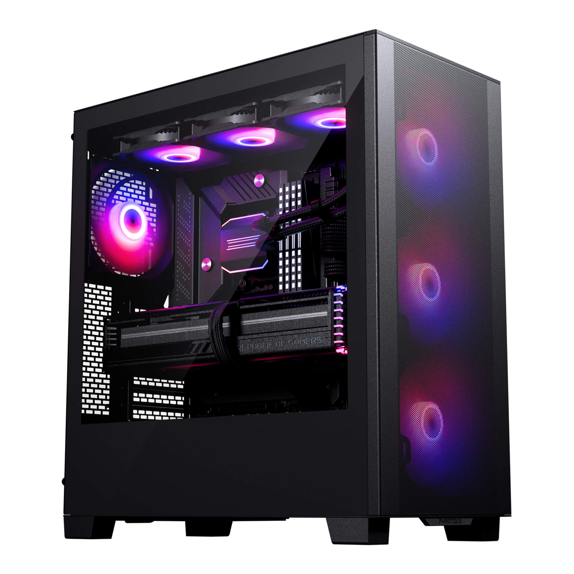 PHANTEKS XT Pro Ultra 中塔式 雙重防塵面板 機箱(黑色)