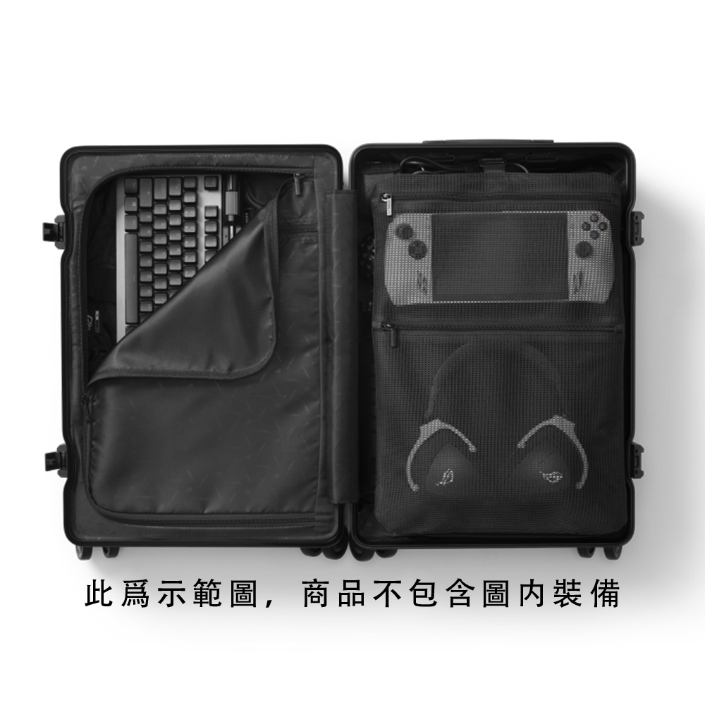 ASUS BT3700 ROG SLASH Luggage 20吋 登機箱(黑色)