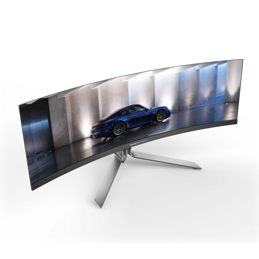 AOC PORSCHE DESIGN PD49 49吋 5K DQHD 240Hz QD-OLED 1800R 曲面電競顯示器