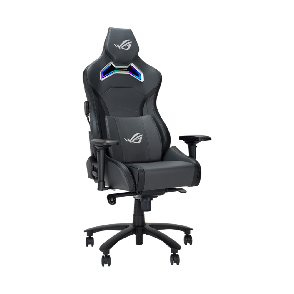 C323B ASUS ROG CHARIOT X SL301 Aura RGB 人體工學高背電競椅(灰色)