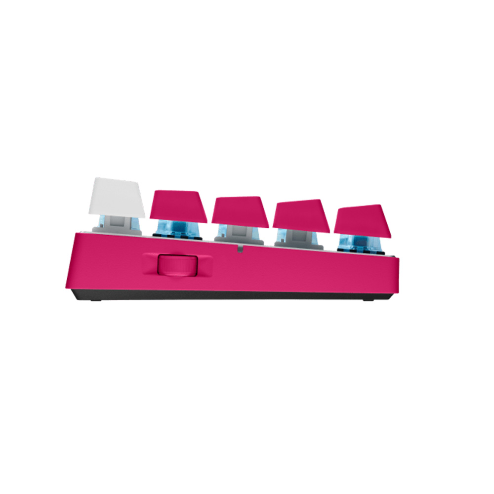 Logitech G PRO X 60 Lightspeed 無線遊戲鍵盤(洋紅色-光學觸感軸)