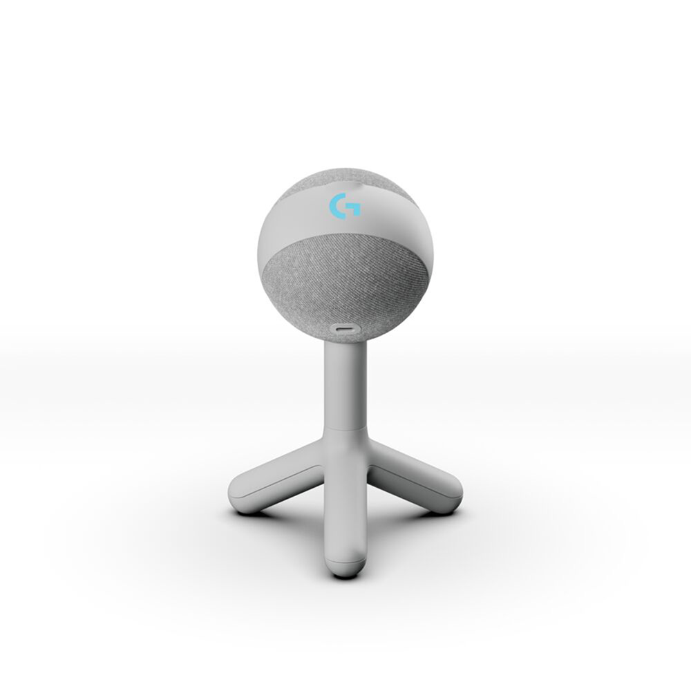 Logitech G YETI ORB 電容式 RGB 遊戲麥克風(白色)