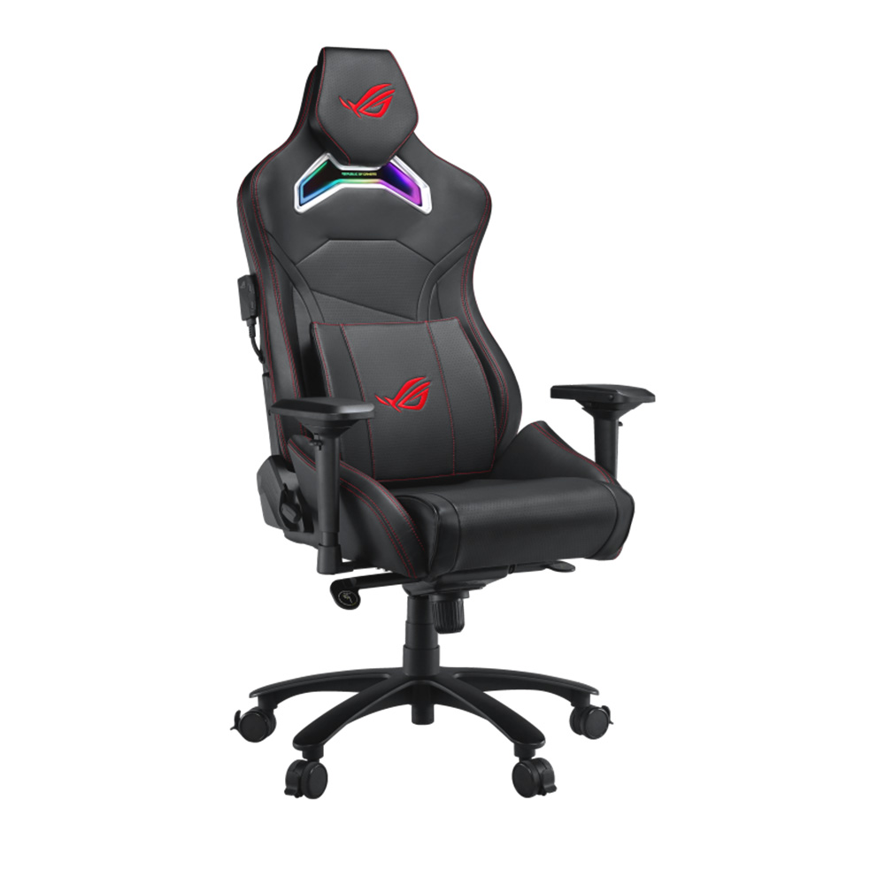 C323A ASUS ROG CHARIOT X SL301 Aura RGB 人體工學高背電競椅(黑色)