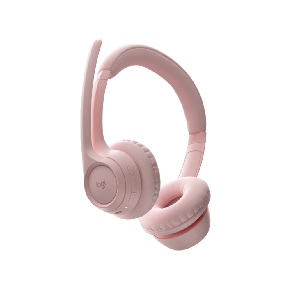 Logitech ZONE 300 無線藍牙耳機麥克風(玫瑰粉)