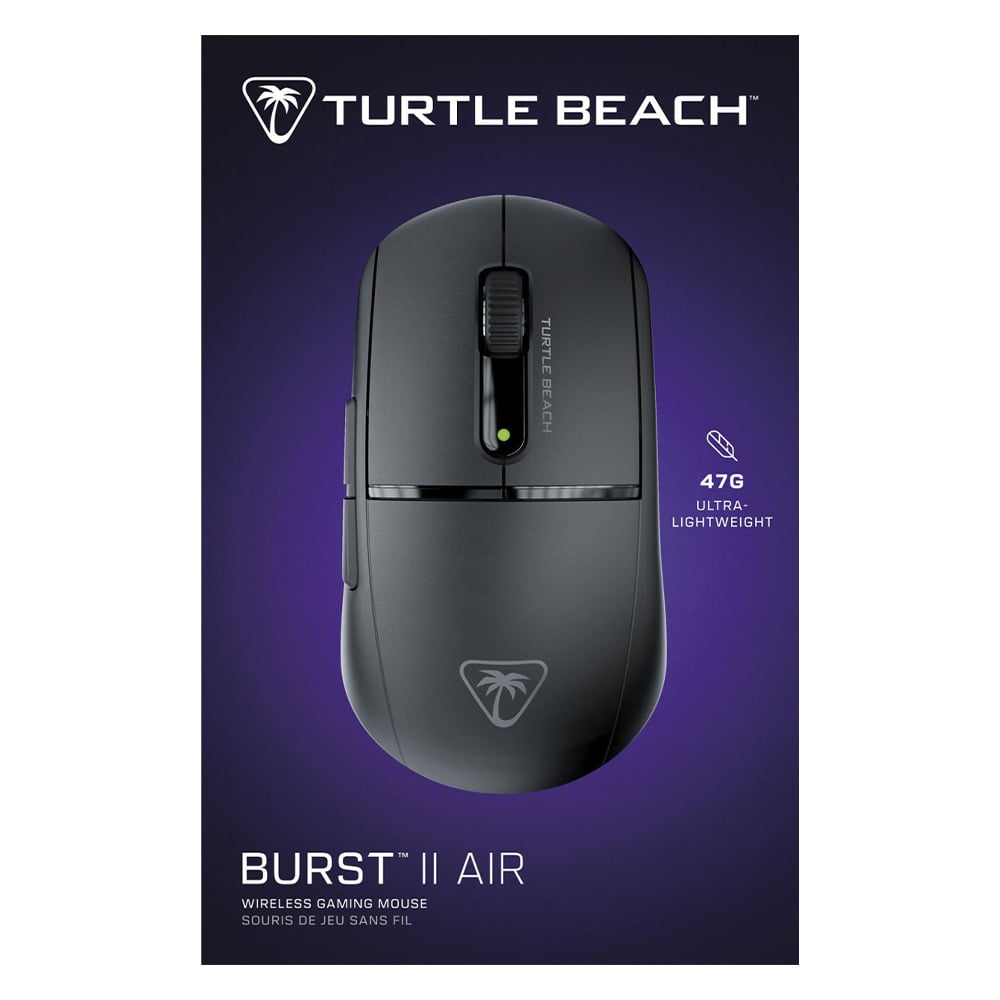 Turtle Beach Burst II Air 三模 無線遊戲滑鼠(黑色)