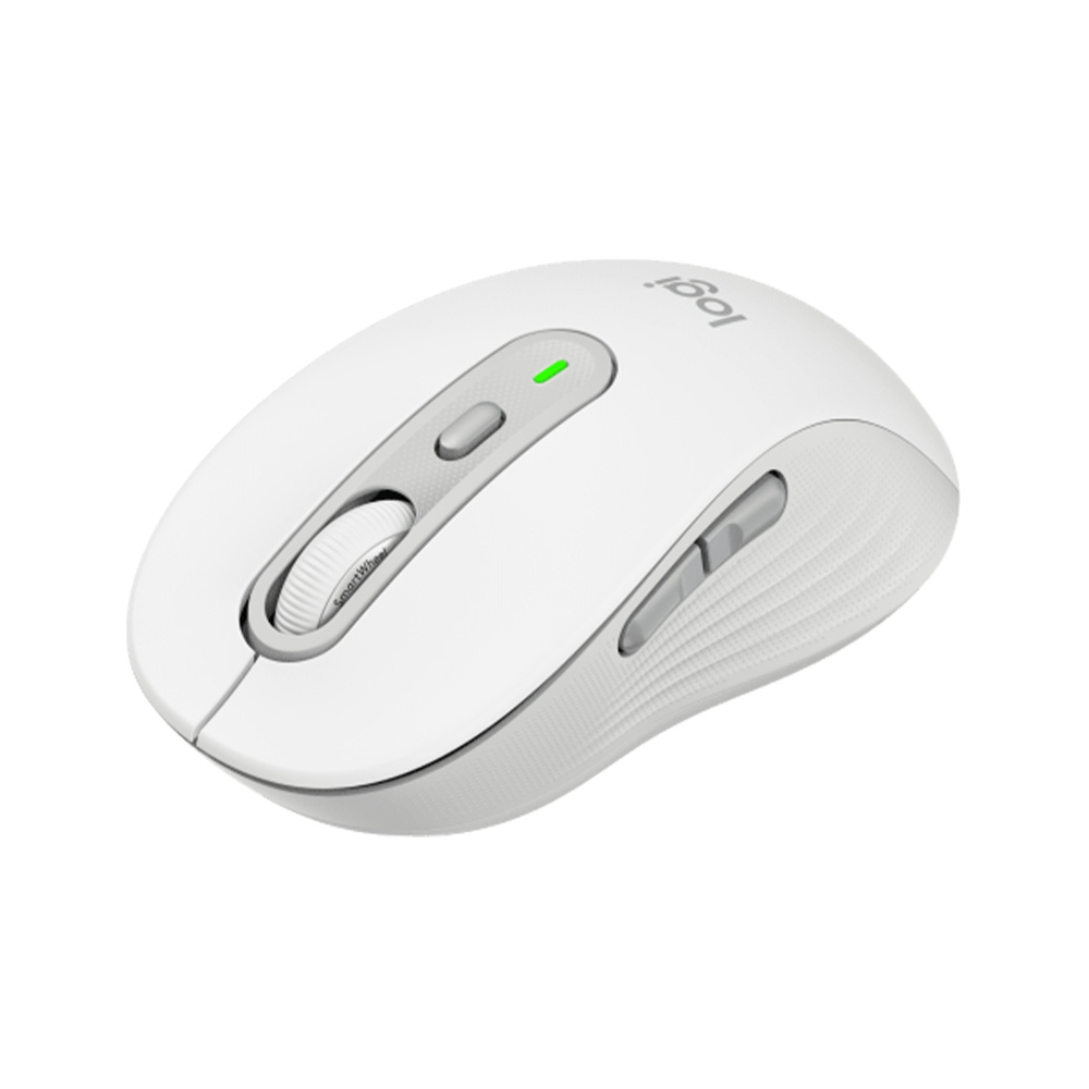 Logitech MK950 無線纖薄靜音鍵鼠組(珍珠白)
