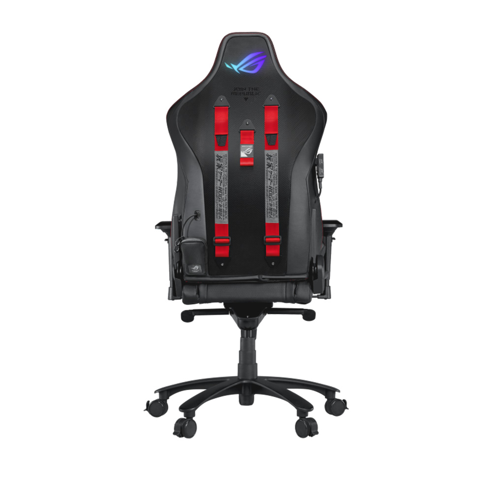 C323A ASUS ROG CHARIOT X SL301 Aura RGB 人體工學高背電競椅(黑色)