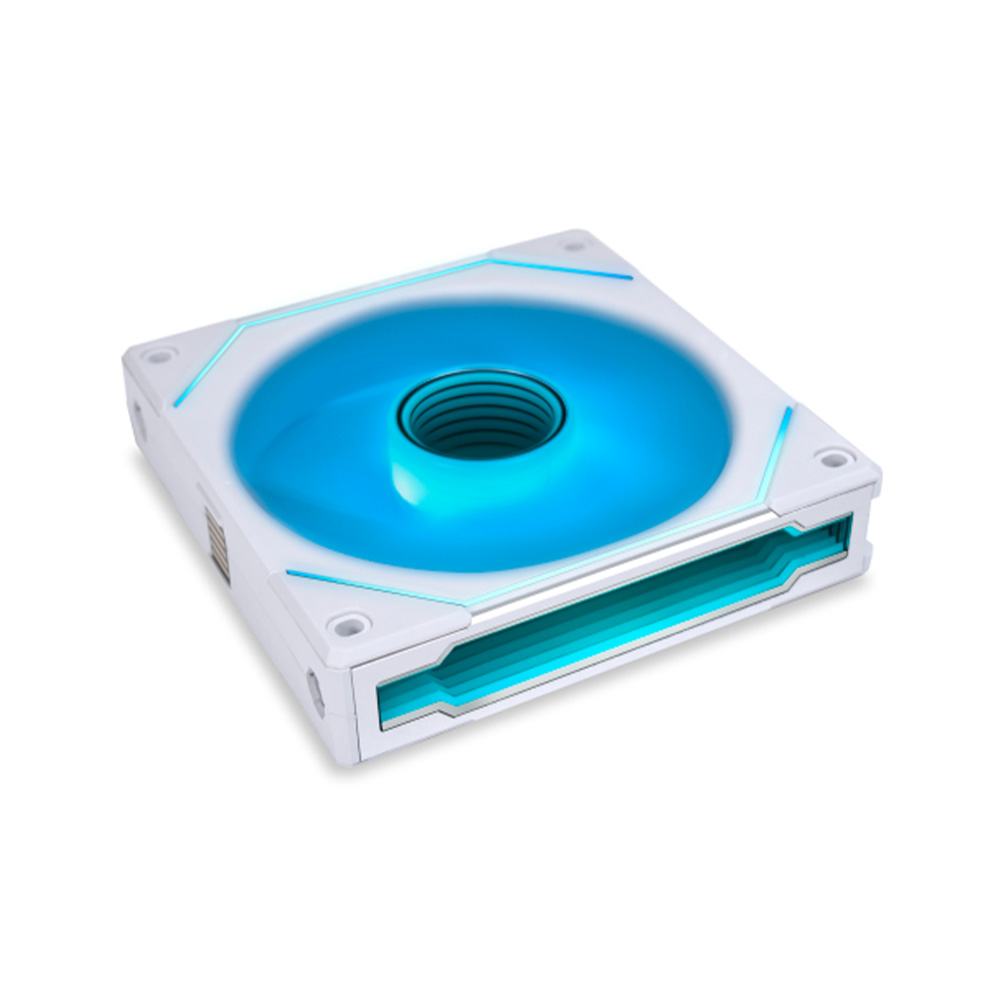 LIAN LI UNI FAN SL120 Infinity Reverse Blade 積木風扇(白色-UNI FAN RSLIN 120 1W)