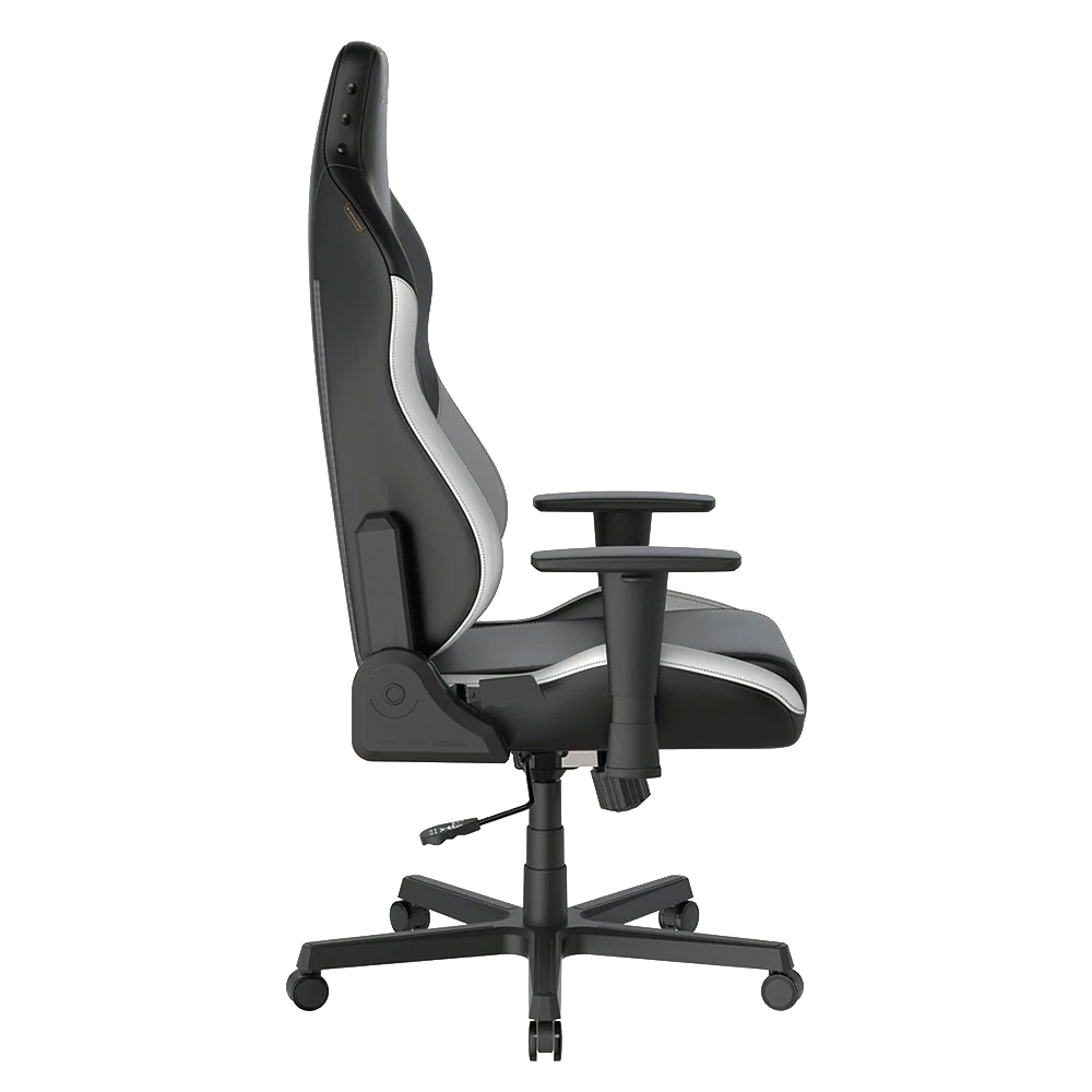 C328C DXRacer Drifting 人體工學高背電競椅(黑白色EPU皮革)