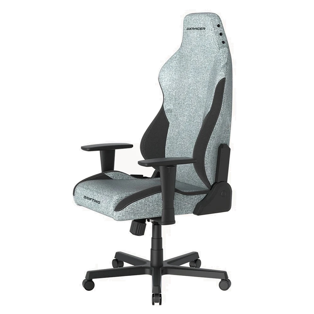 C328A DXRacer Drifting 人體工學高背電競椅(灰藍色仿麻布)