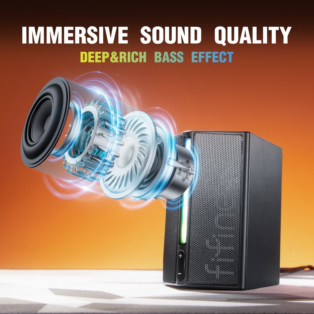 FIFINE AMPLIGAME A20 RGB 2.0聲道 電競喇叭
