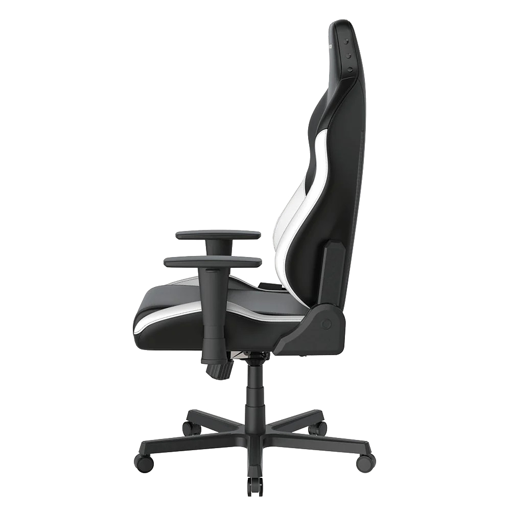 C328C DXRacer Drifting 人體工學高背電競椅(黑白色EPU皮革)