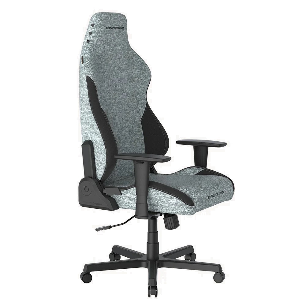 C328A DXRacer Drifting 人體工學高背電競椅(灰藍色仿麻布)