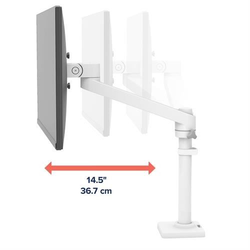 Ergotron NX 桌面顯示器支架(白色  45-669-216)
