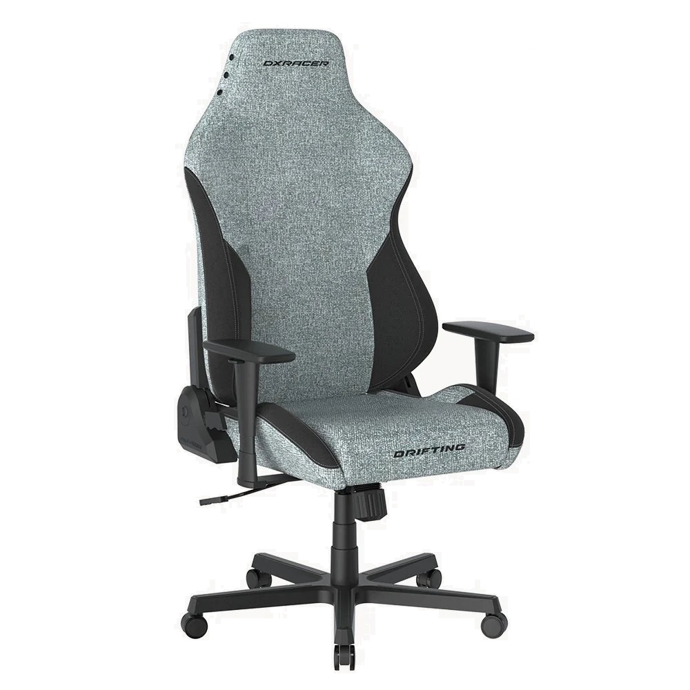 C328A DXRacer Drifting 人體工學高背電競椅(灰藍色仿麻布)
