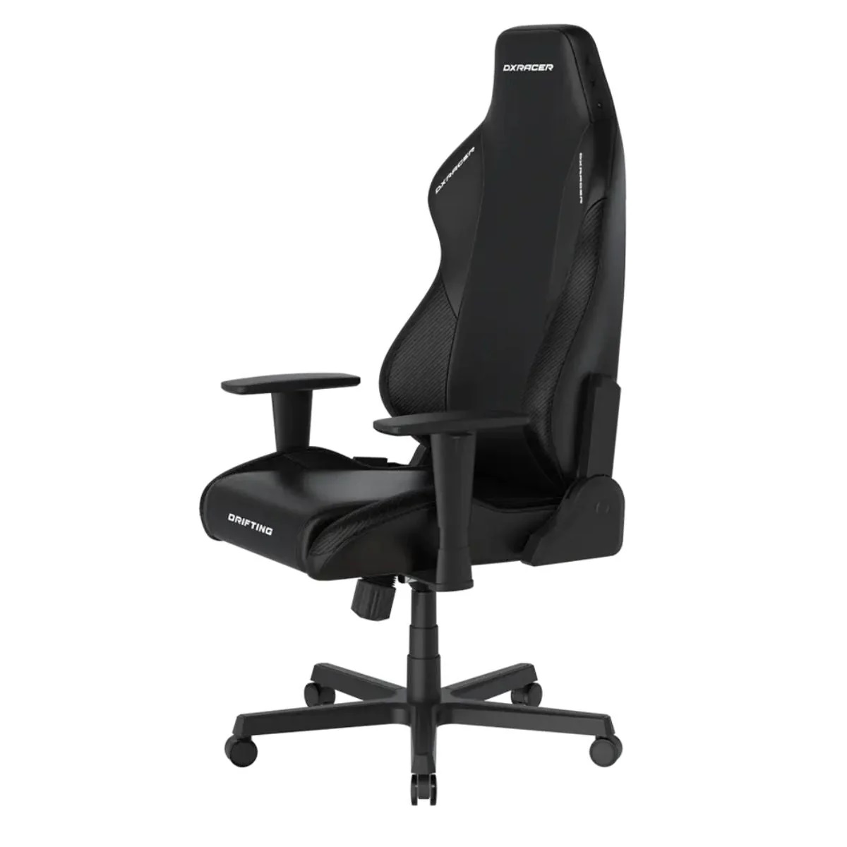 C328D DXRacer Drifting 人體工學高背電競椅(黑色EPU皮革)