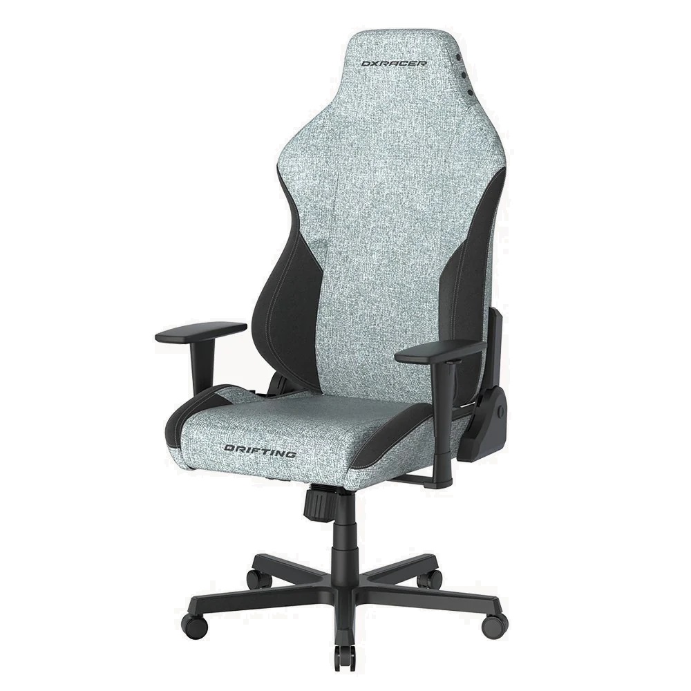 C328A DXRacer Drifting 人體工學高背電競椅(灰藍色仿麻布)