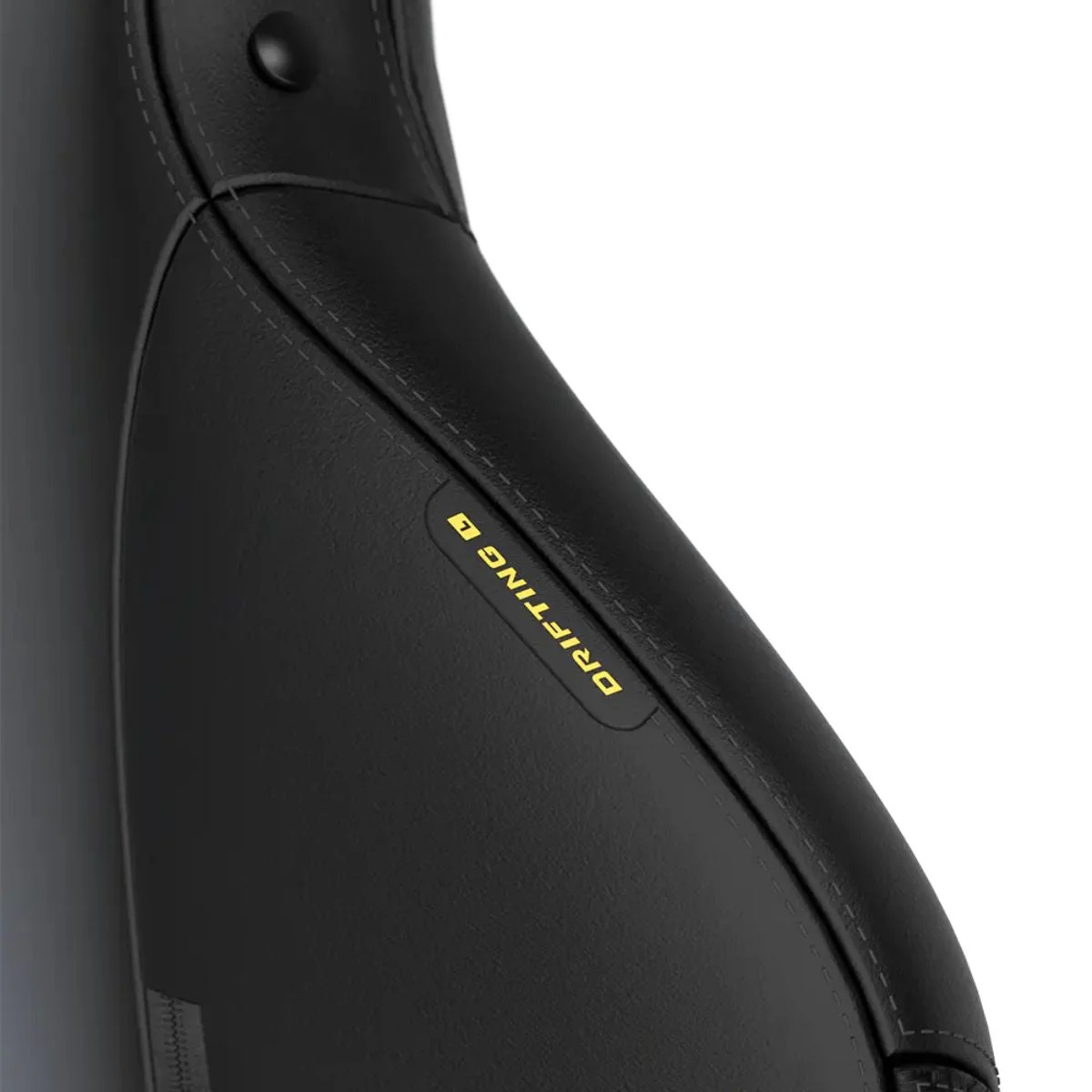 C328D DXRacer Drifting 人體工學高背電競椅(黑色EPU皮革)