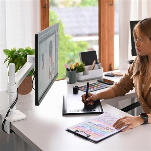 Ergotron NX 桌面顯示器支架(白色  45-669-216)