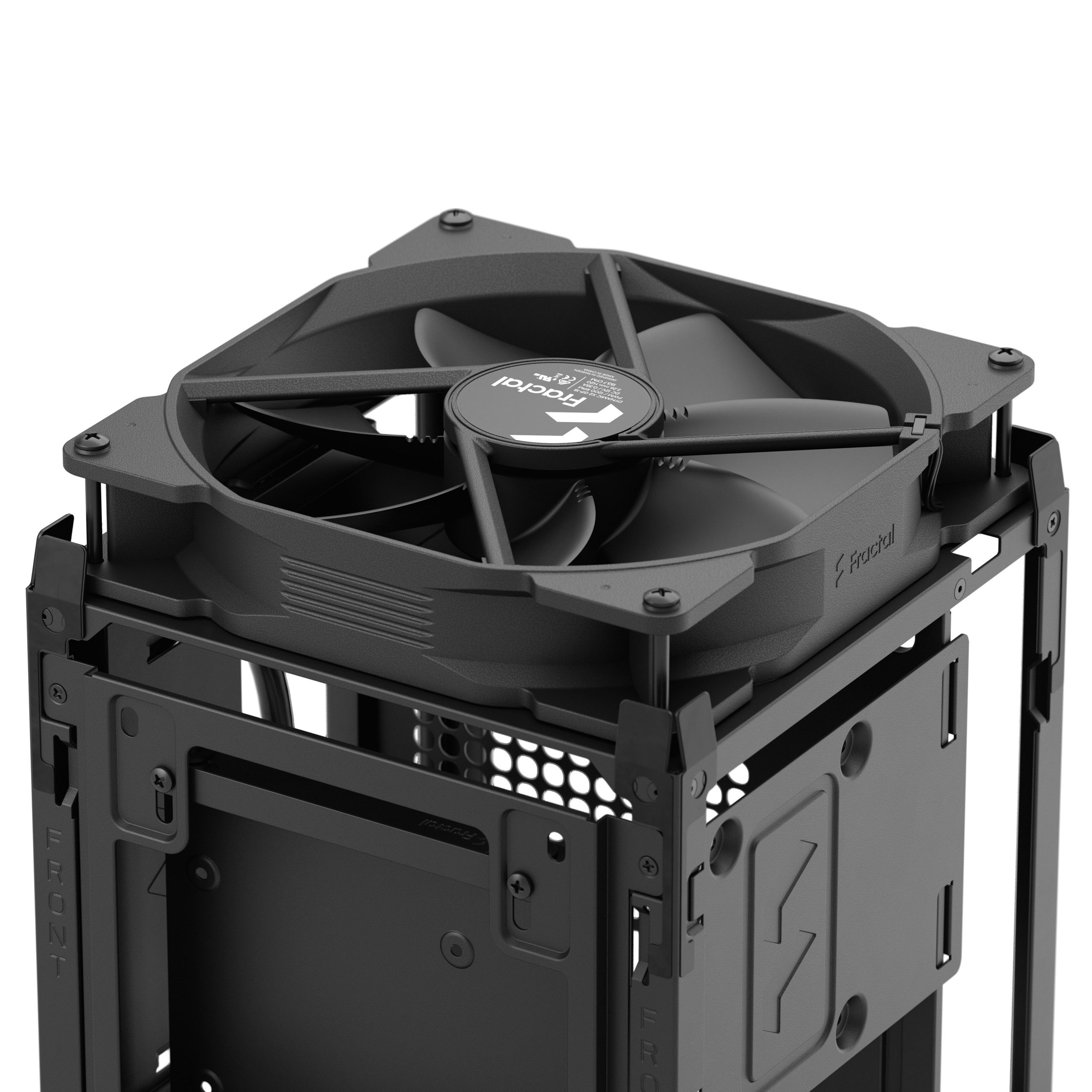 Fractal Design Mood 直立式 mITX機箱(黑色-Black)