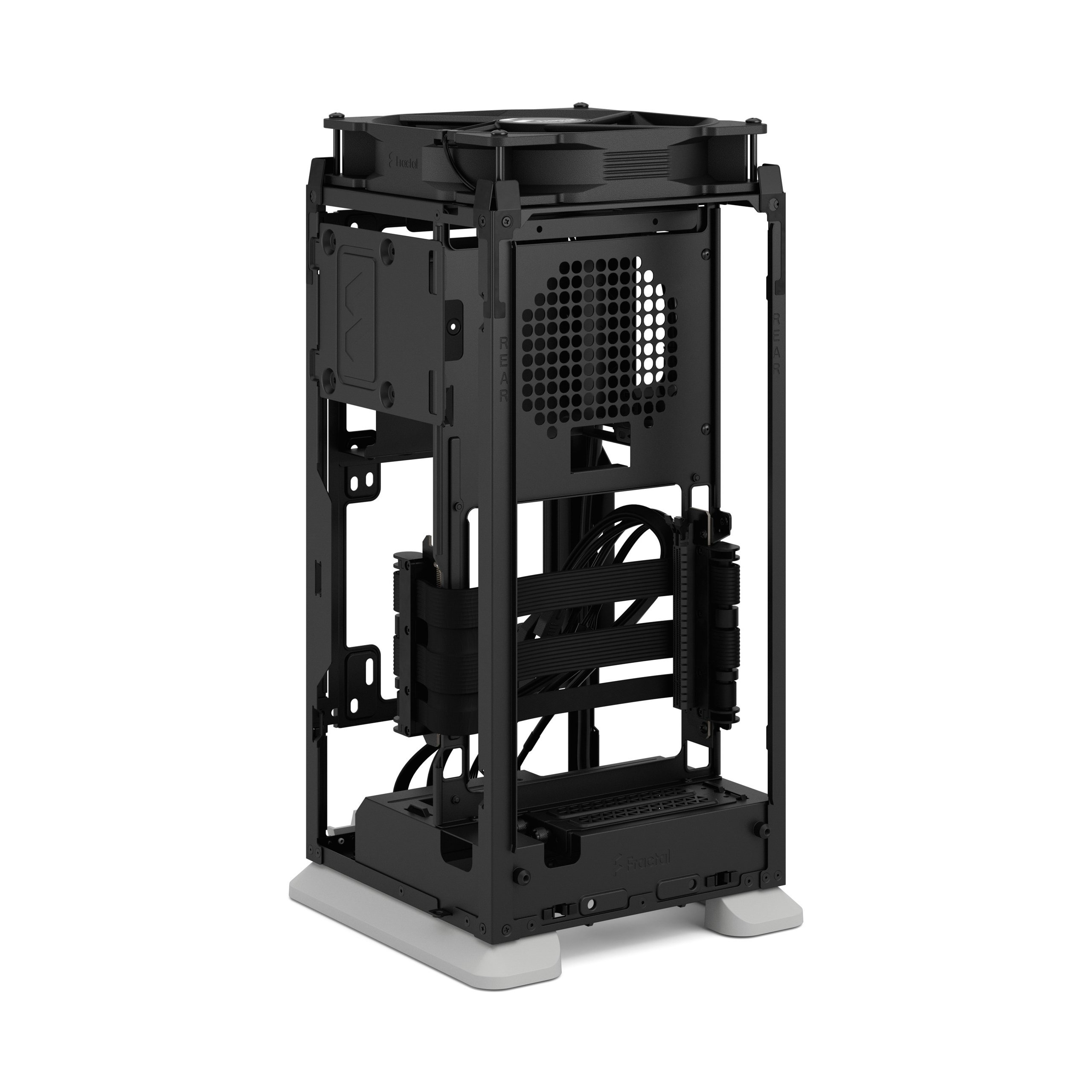 Fractal Design Mood 直立式 mITX機箱(灰色-Light Grey)