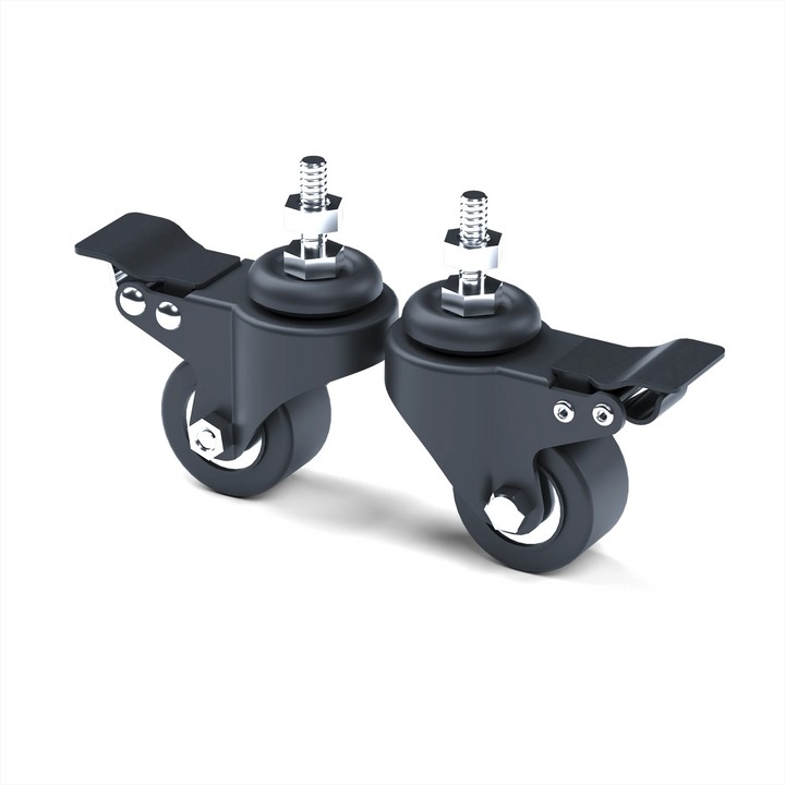 Replay Gear Pro Chassis 高級賽車支架配件 (帶鎖滾輪 一套六件)