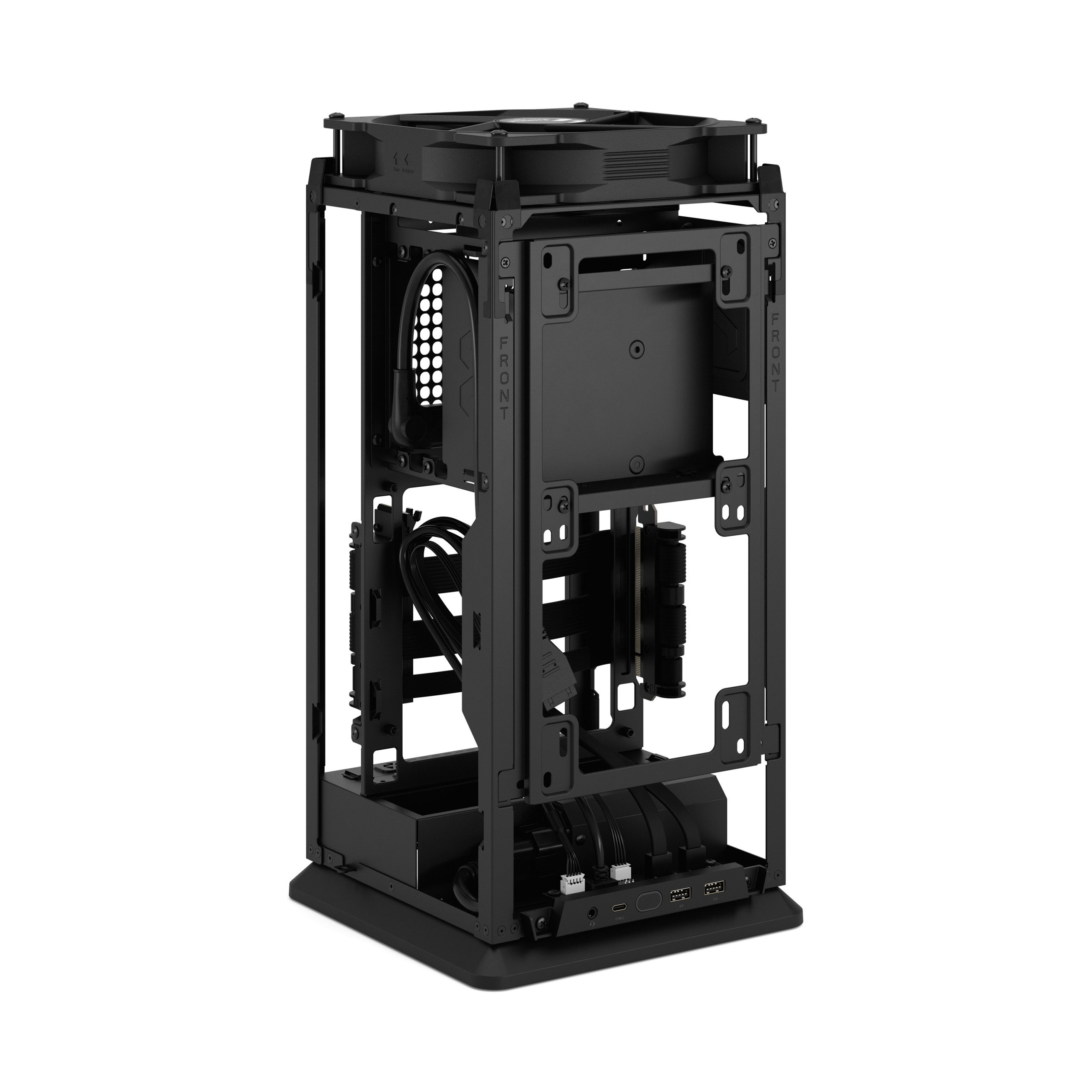 Fractal Design Mood 直立式 mITX機箱(黑色-Black)