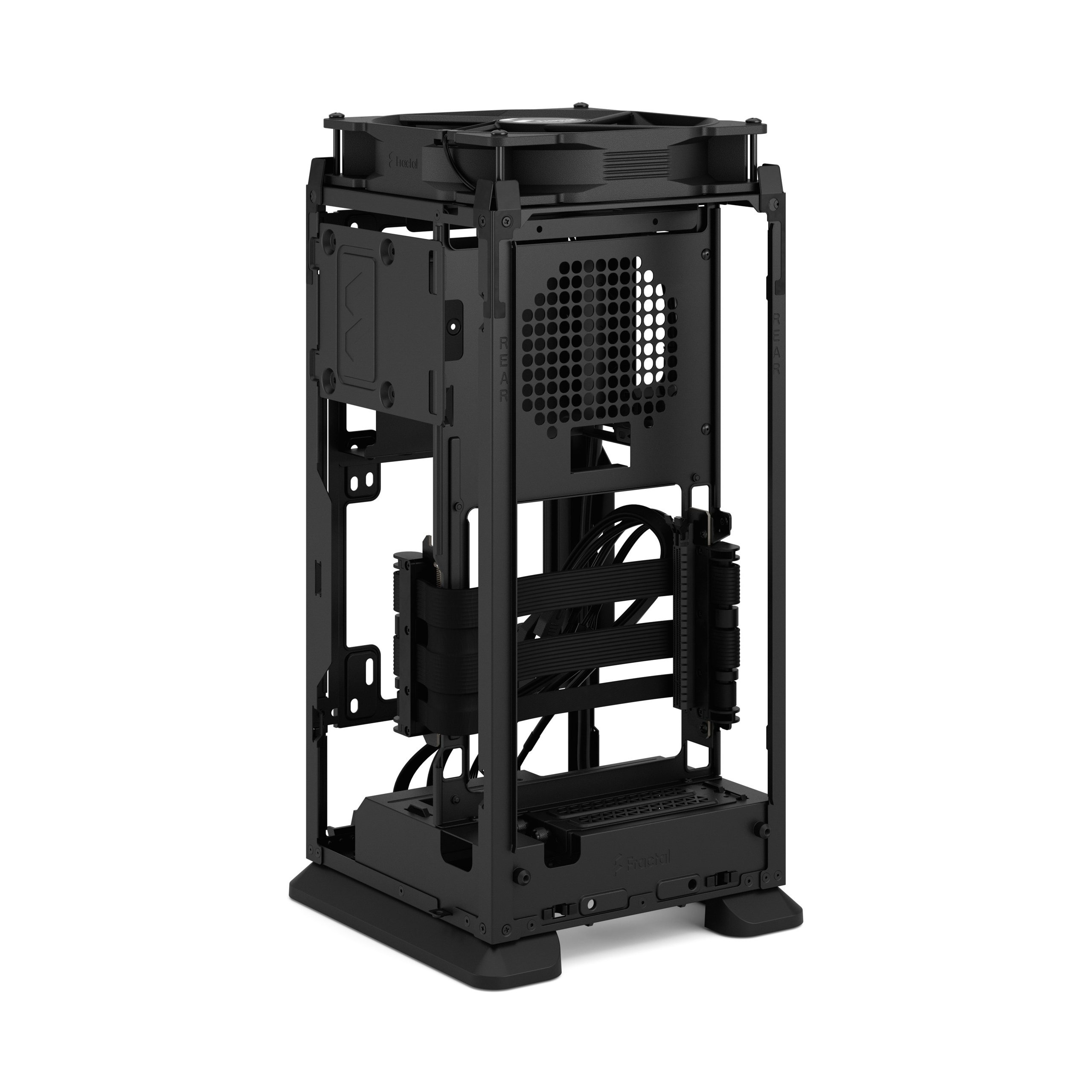 Fractal Design Mood 直立式 mITX機箱(黑色-Black)