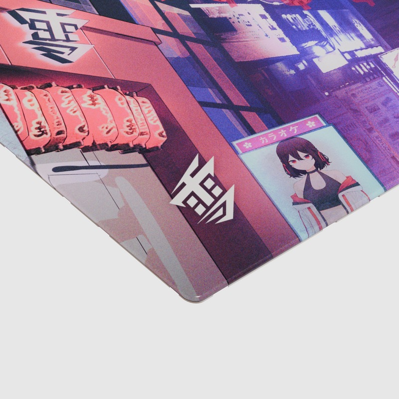 Yuki Aim Katana City 刀 限量版玻璃滑鼠墊(Katana-刀)