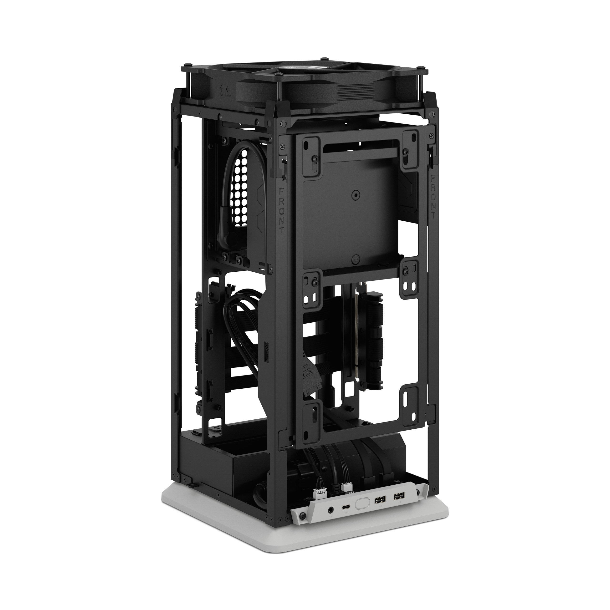 Fractal Design Mood 直立式 mITX機箱(灰色-Light Grey)