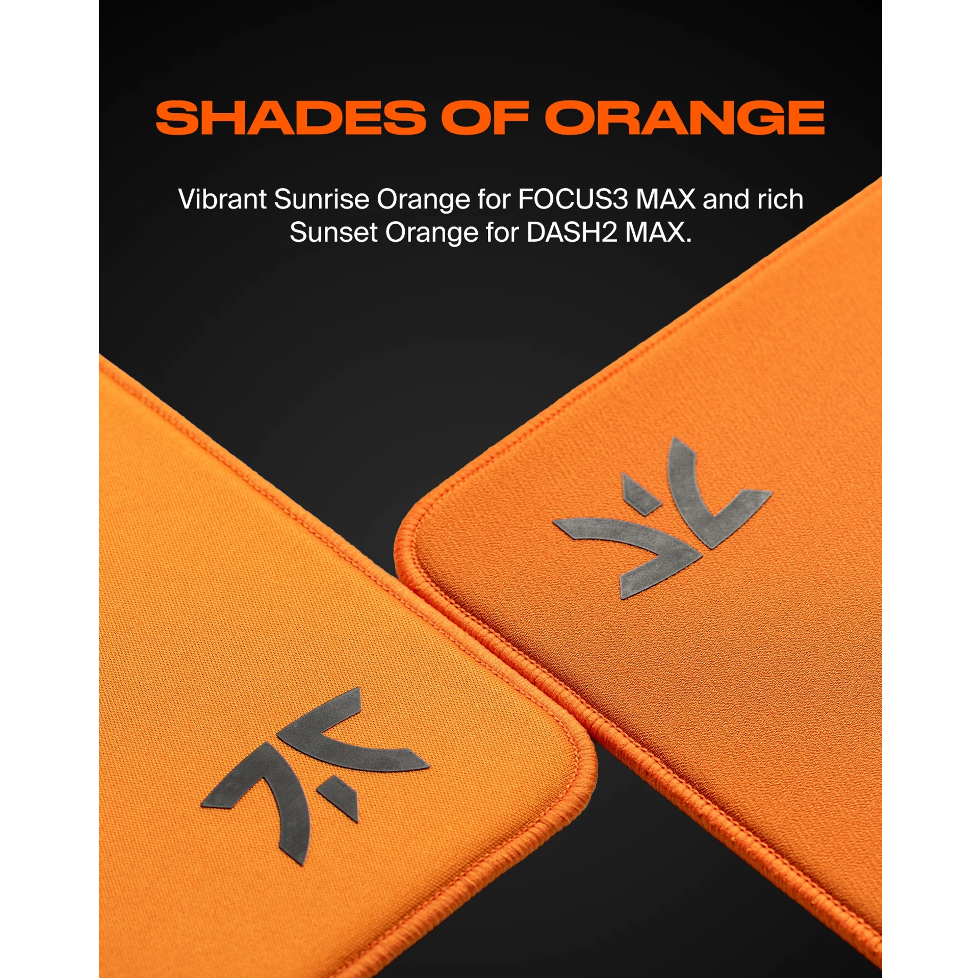 Fnatic Focus 3 Max 電競滑鼠墊(XL 480X480X6MM-Sunrise Orange)