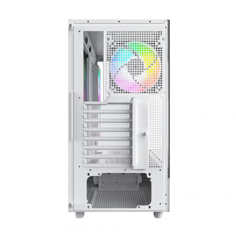 Montech XR 全景式 ATX機箱(白色-MO-CA-XR-WH)