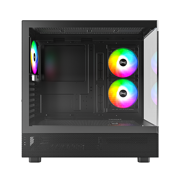 Montech XR 全景式 ATX機箱(黑色-MO-CA-XR-BK)