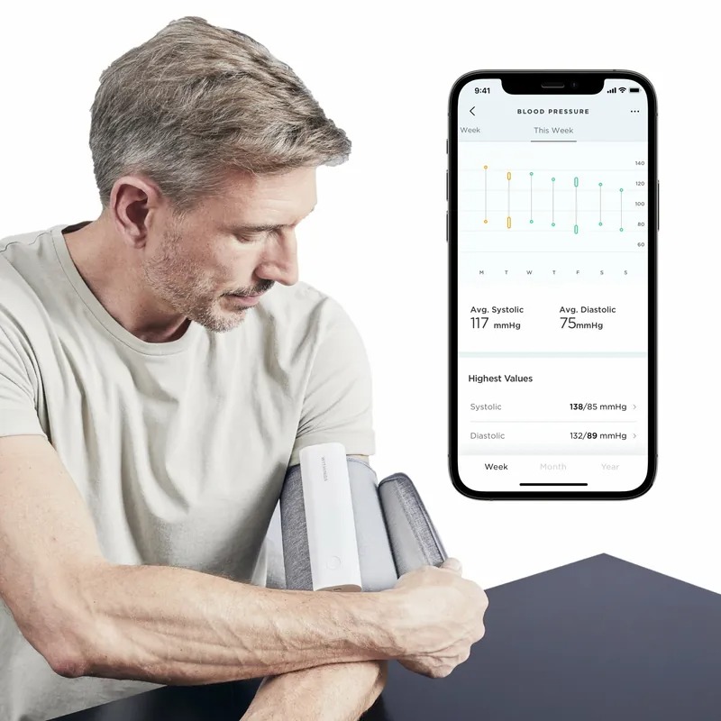 Withings BPM Connect Wi-Fi血壓監測器(Grey-灰色)