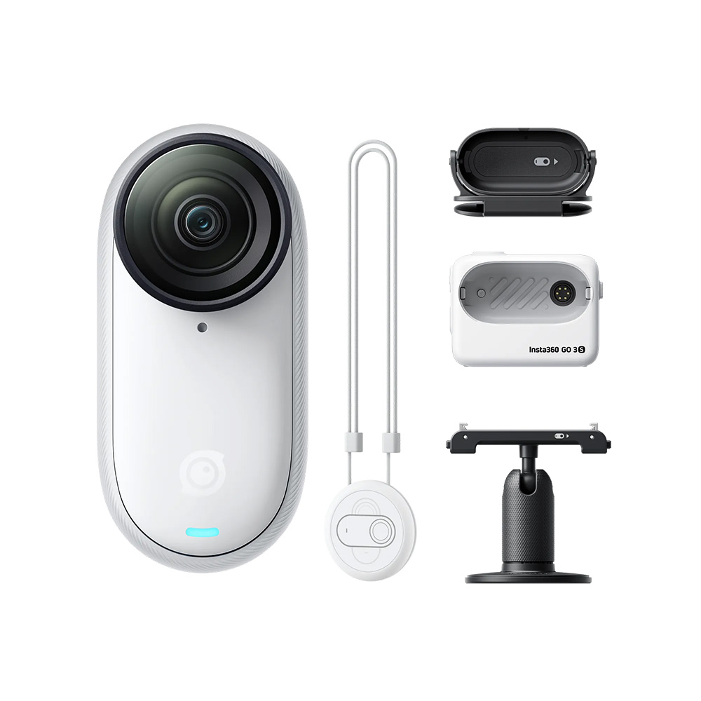 Insta360 GO 3S 4K@30FPS 運動相機(128GB-標準套裝-白色)
