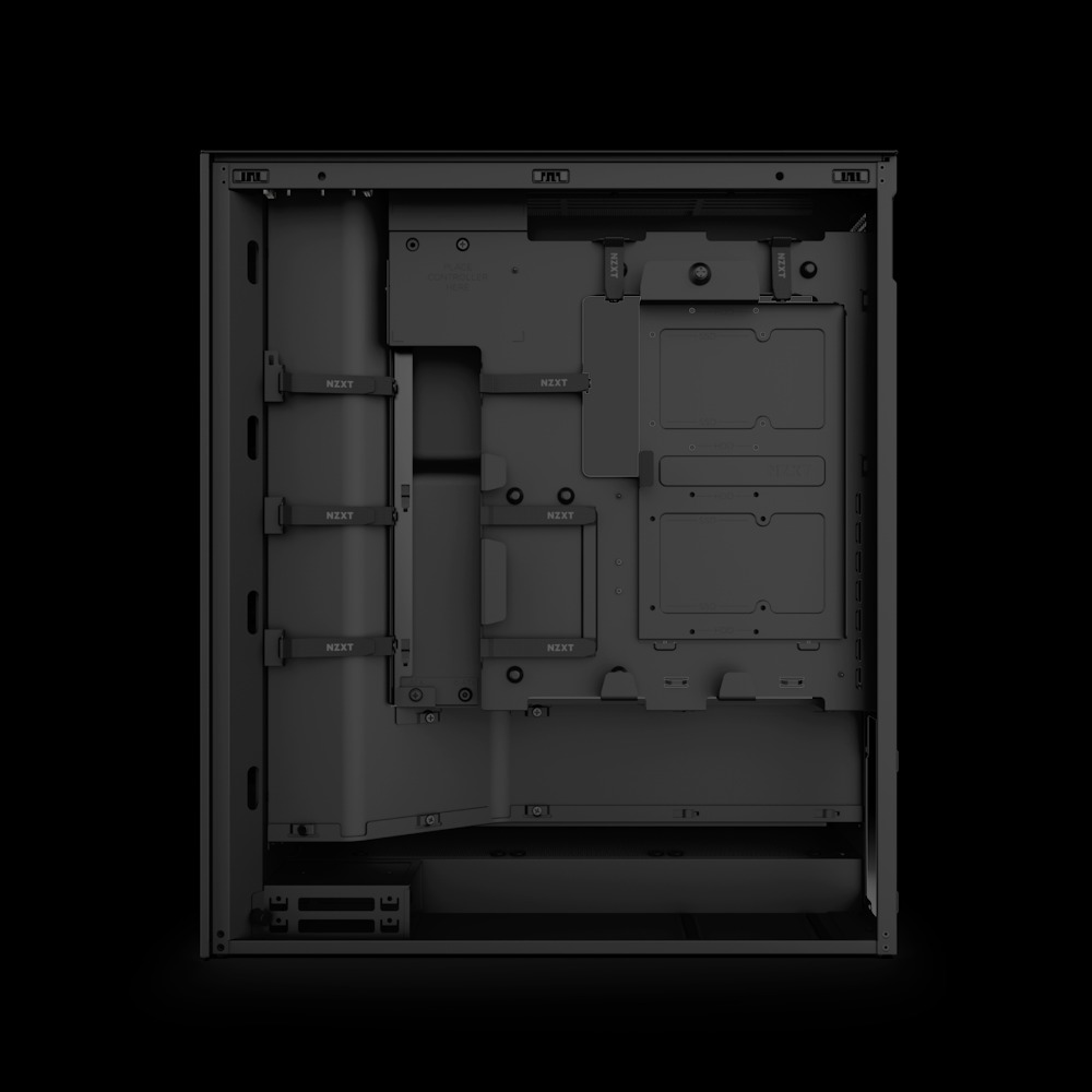 NZXT H7 Flow 2024 Edition ATX機箱(黑色-無光)
