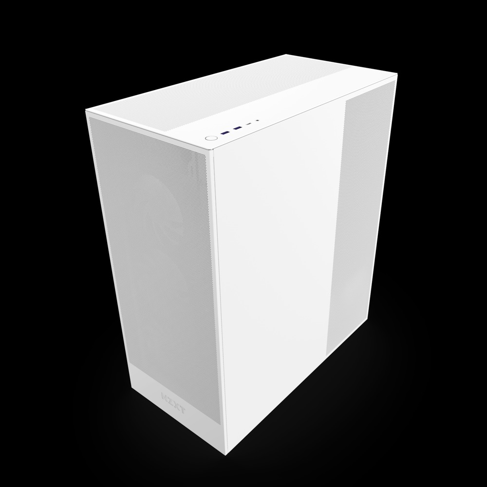 NZXT H7 Flow 2024 Edition ATX機箱(白色-無光)