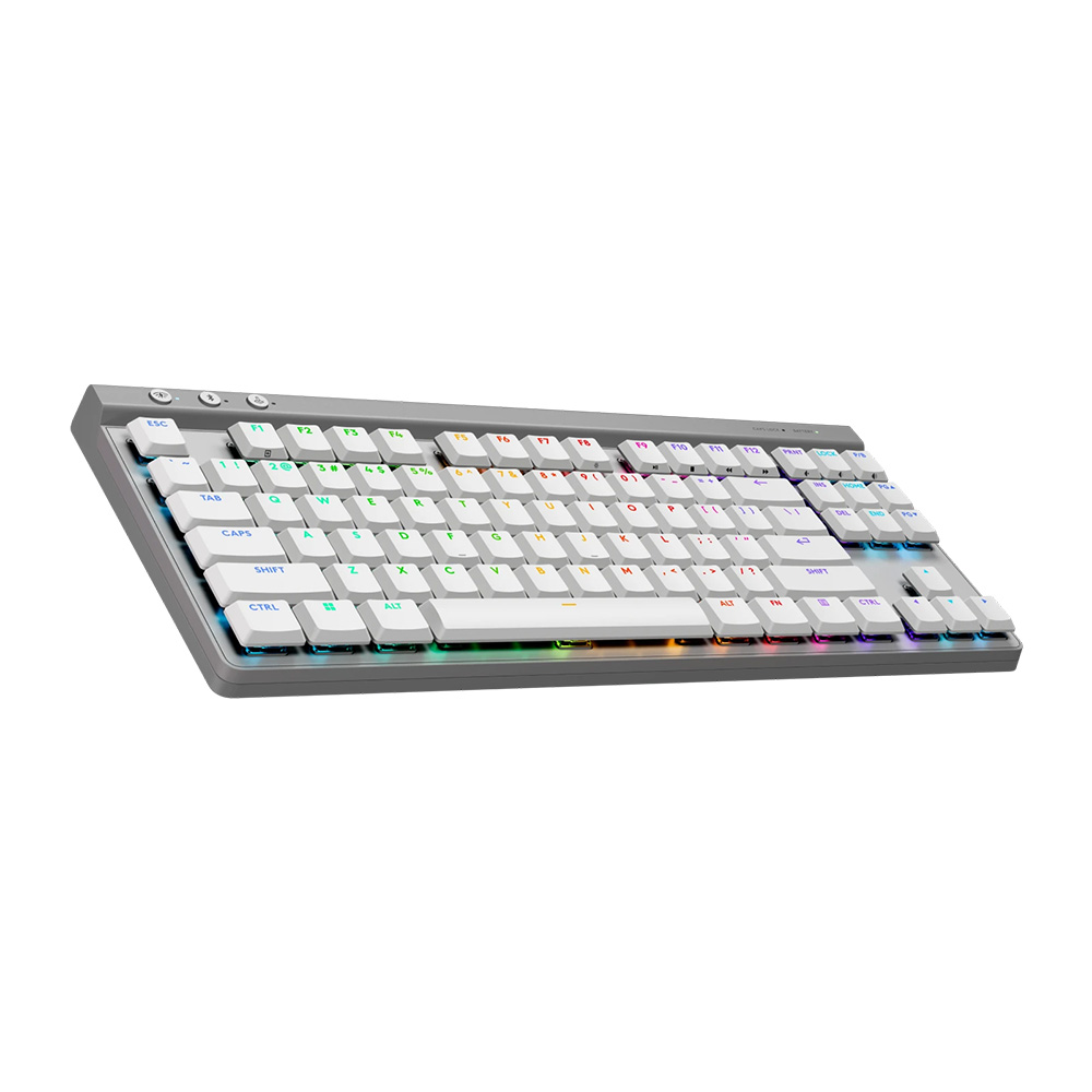Logitech G515 LIGHTSPEED TKL 三模 無線遊戲鍵盤(白色)
