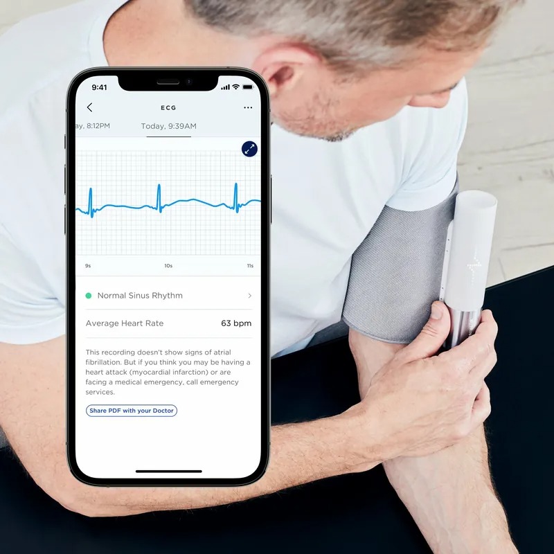Withings BPM Core 智能血壓/心率監測器(Grey-灰色)