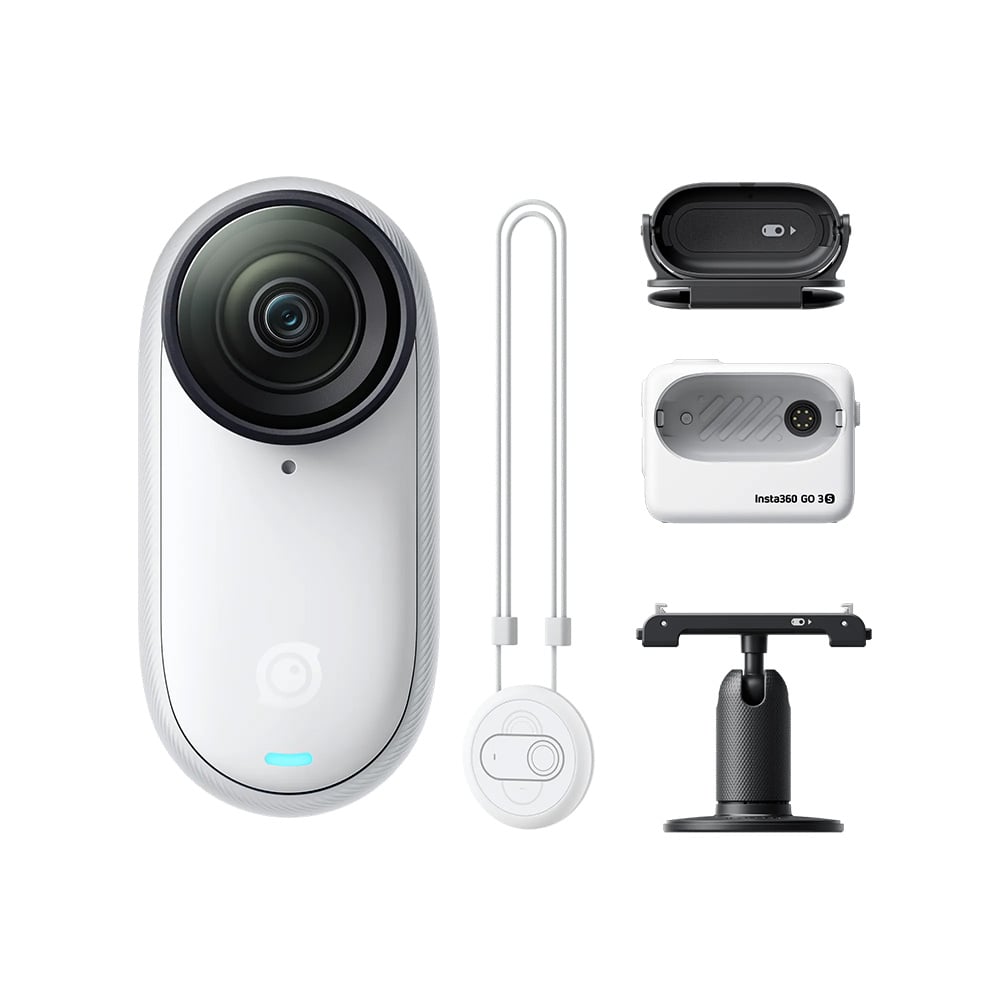 Insta360 GO 3S 4K@30FPS 運動相機(64GB-標準套裝-白色)