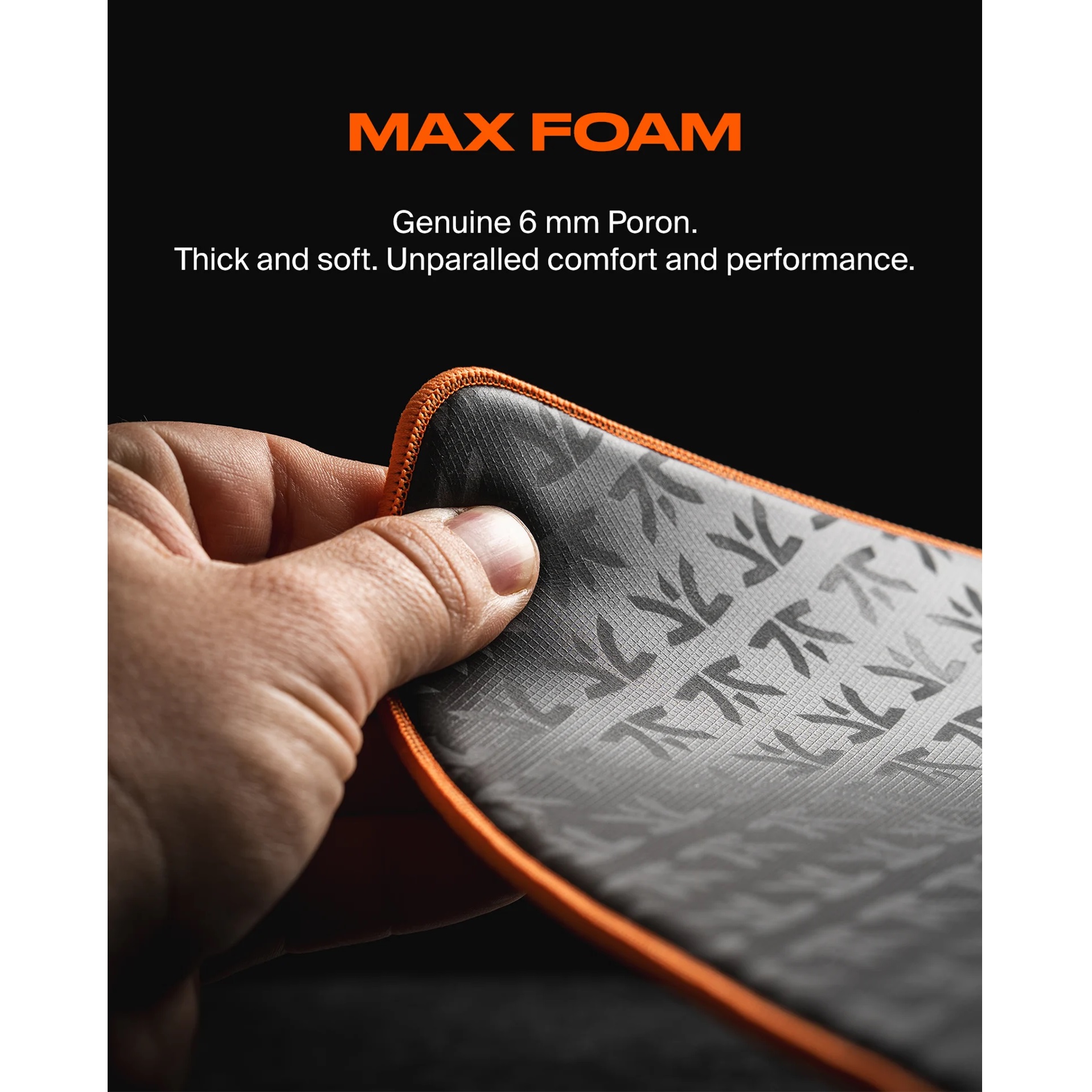 Fnatic Focus 3 Max 電競滑鼠墊(XL 480X480X6MM-Sunrise Orange)