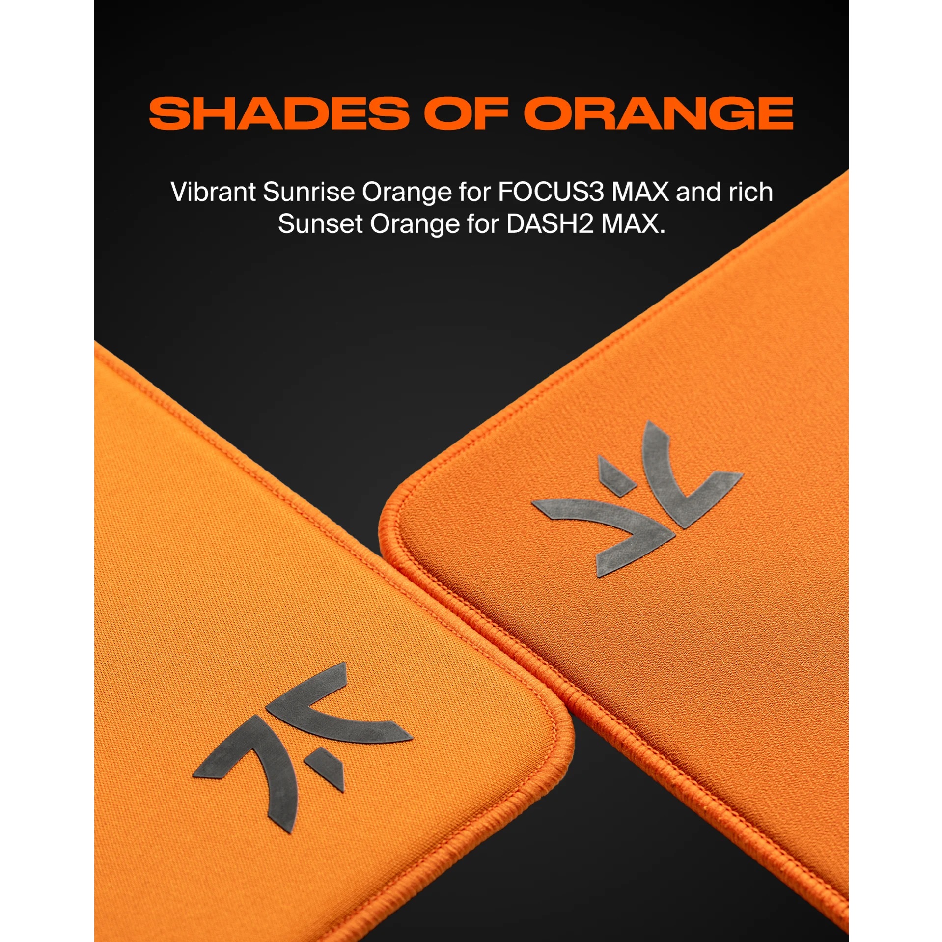 Fnatic Dash V2 Max 電競滑鼠墊(XL 480X480X6MM-Sunset Orange)