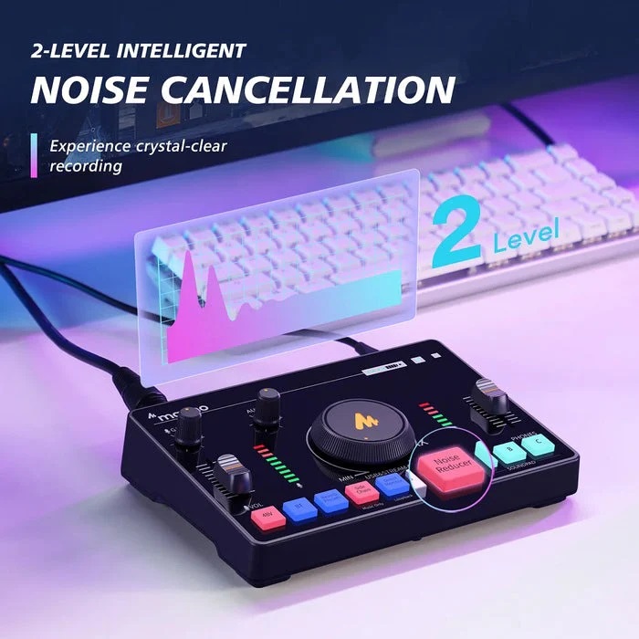 Maono AMC2 NEO 一站式串流音訊混音器和音效卡