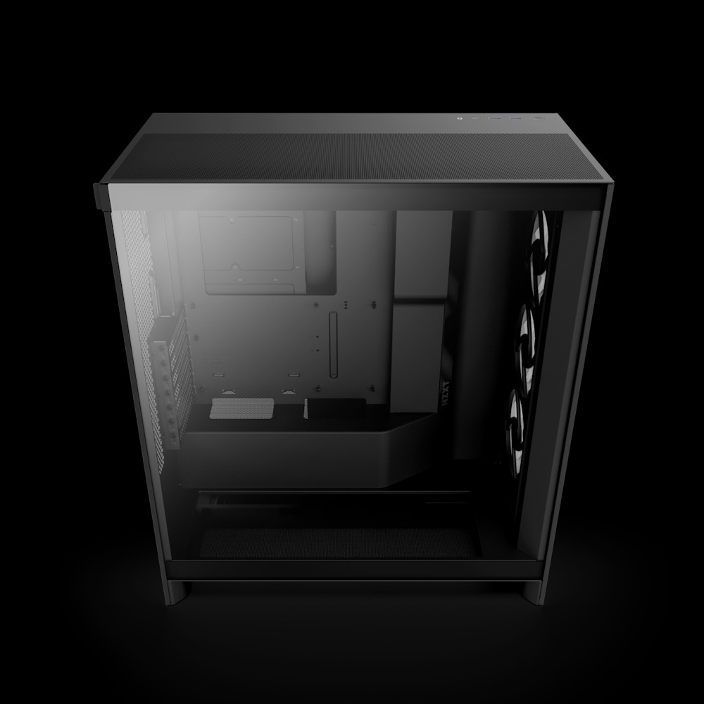 NZXT H7 Flow 2024 RGB Edition ATX機箱(黑色-RGB)
