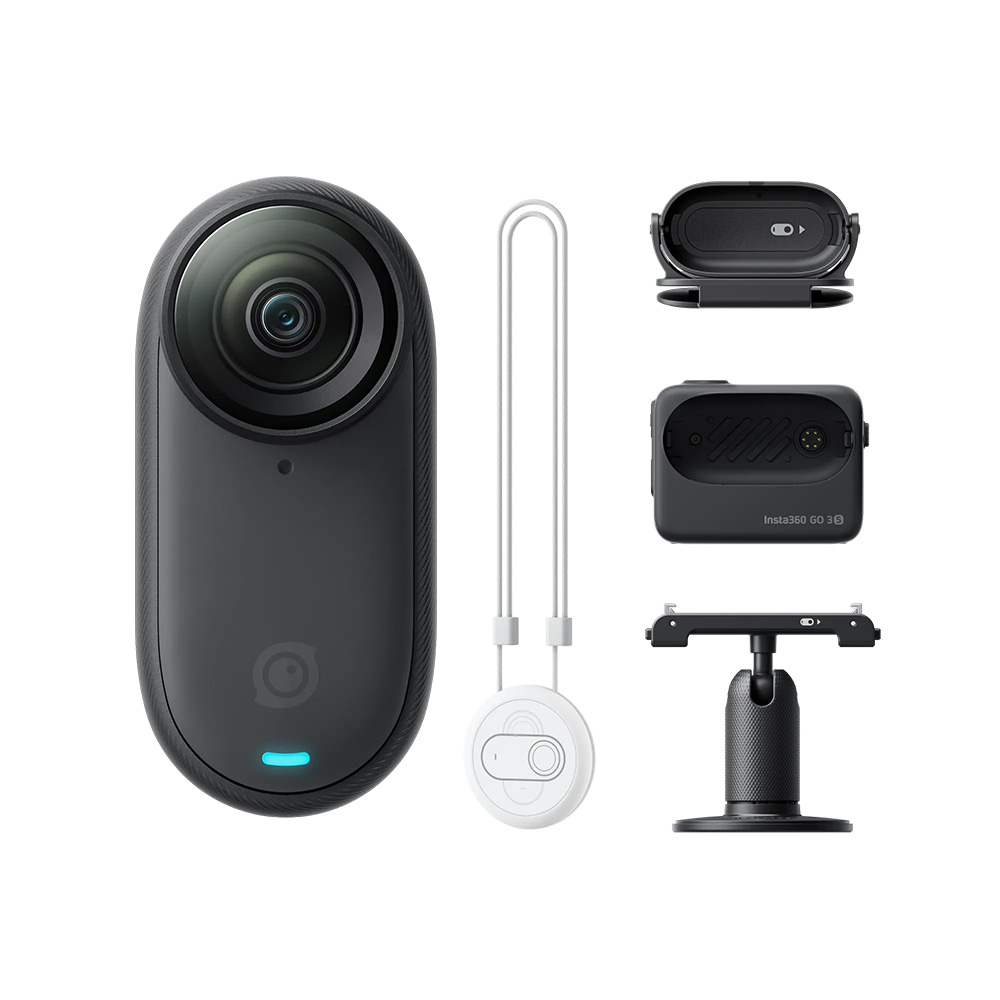 Insta360 GO 3S 4K@30FPS 運動相機(128GB-標準套裝-黑色)