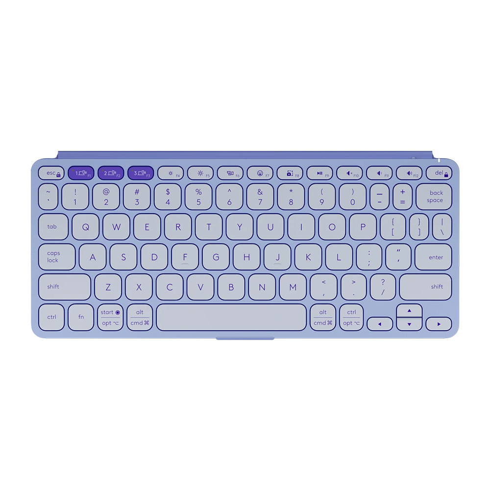 Logitech Keys-To-Go 2 Ultra-Portable Keyboard 便攜藍牙鍵盤(淺紫色)