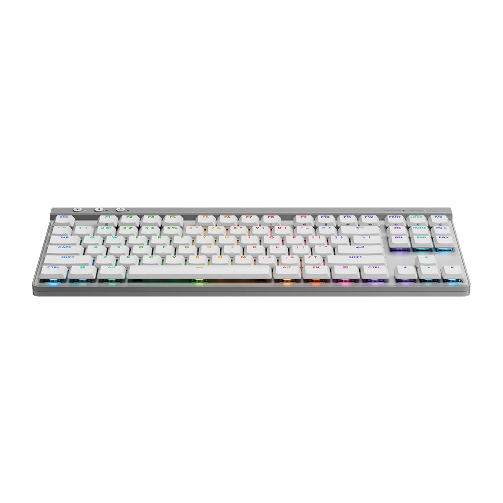 Logitech G515 LIGHTSPEED TKL 三模 無線遊戲鍵盤(白色)