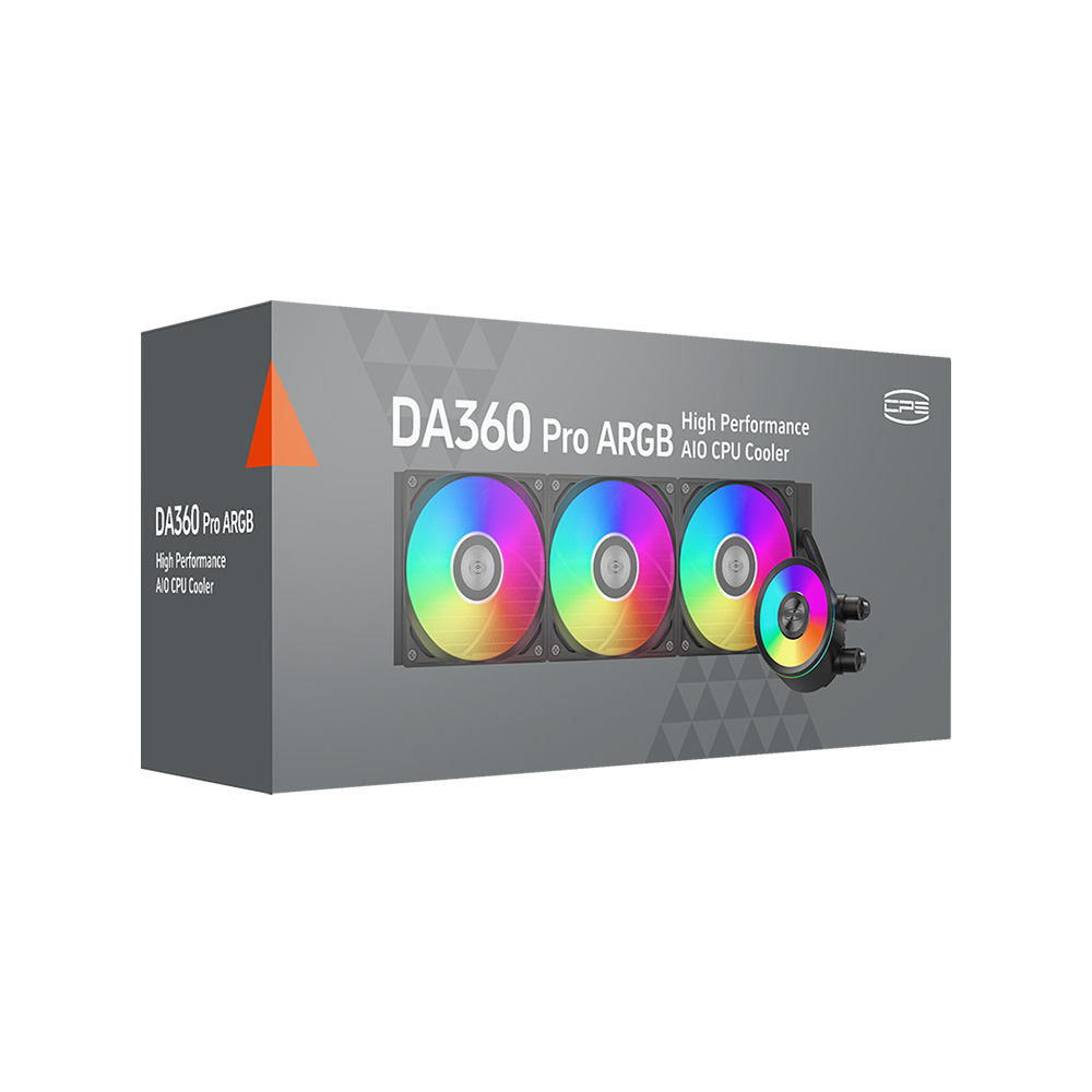 PCCOOLER DA360 ARGB 水冷散熱器(黑色-PCC-DA360-ARGB-BK)